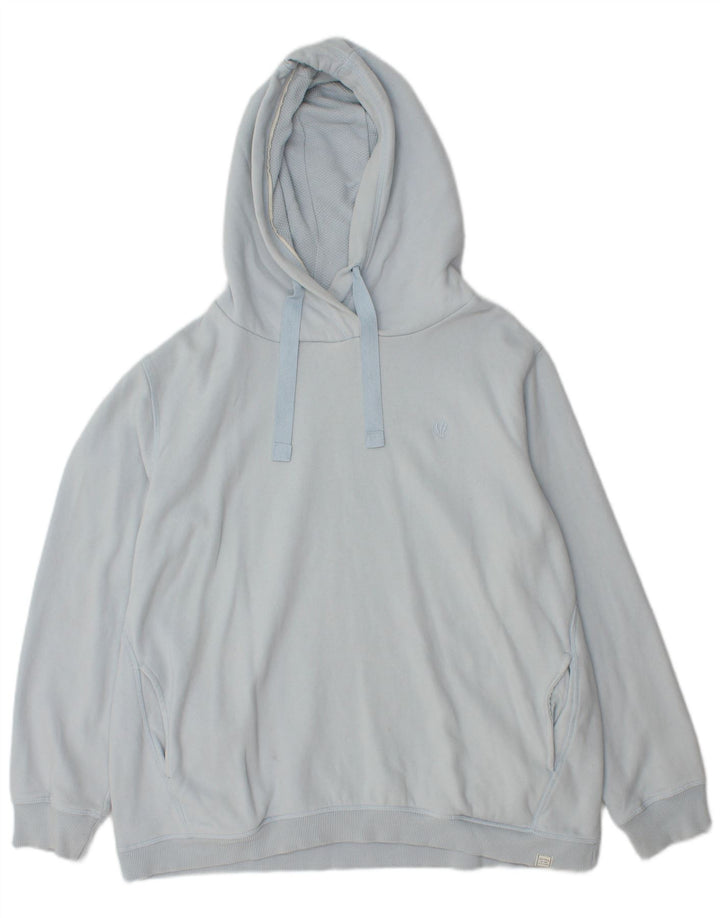 Fat Face Pull à capuche pour homme en coton bleu Taille L