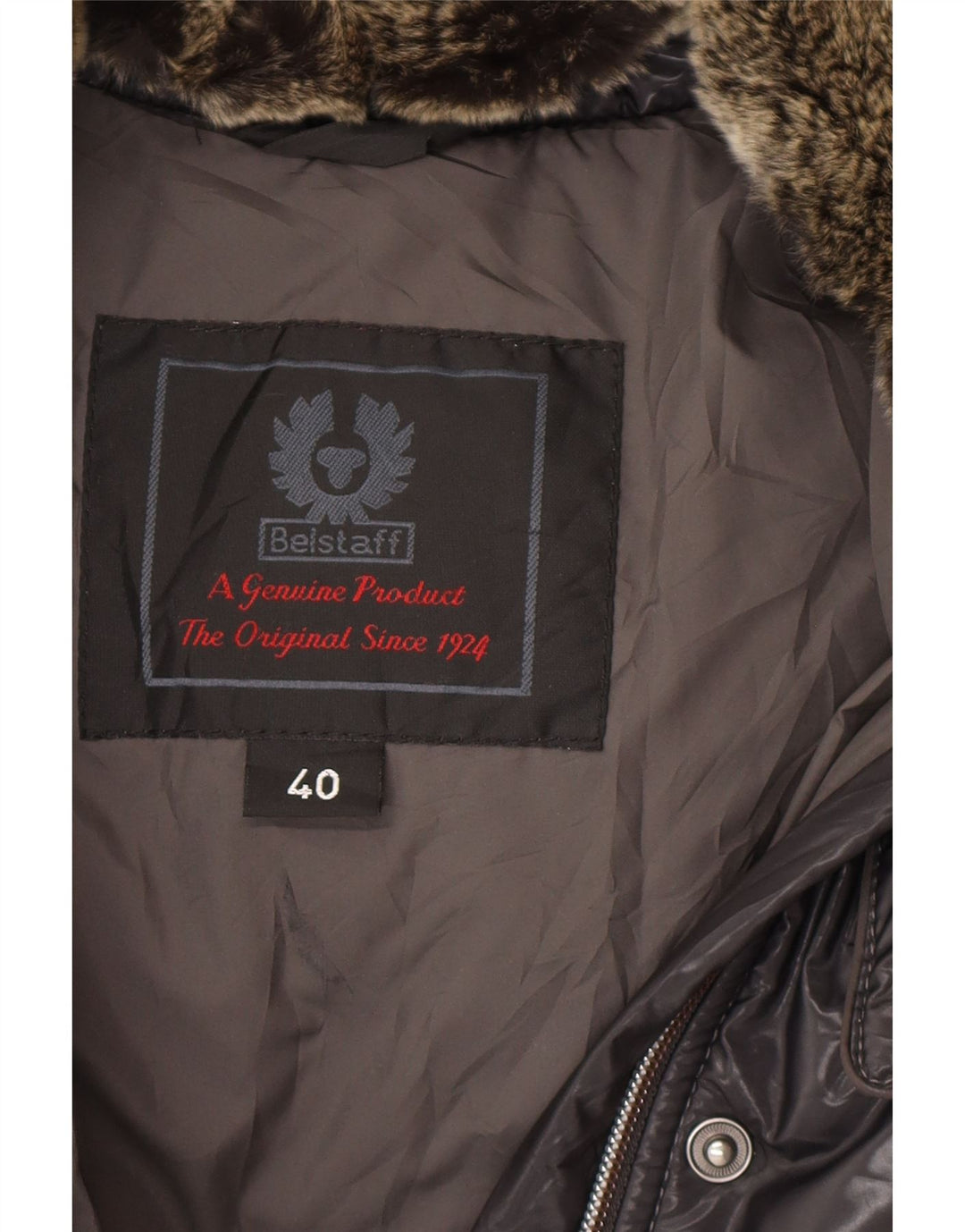 BELSTAFF Veste matelassée femme EU 40 Small Gris Nylon