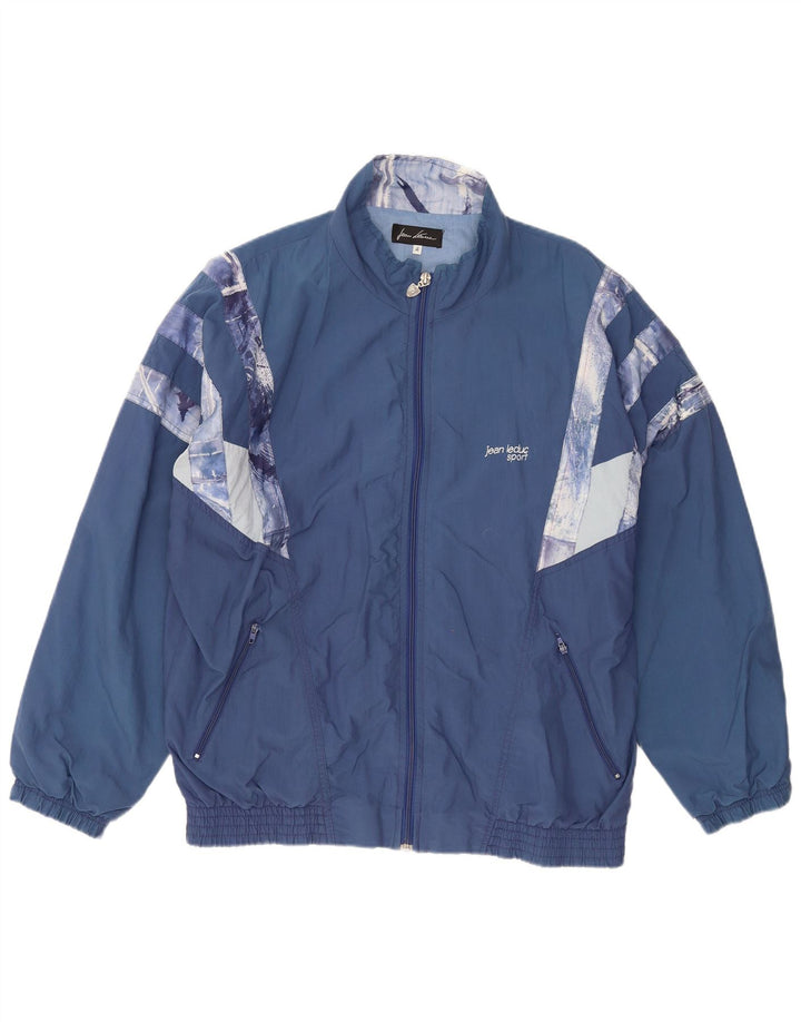 JEAN LEDUC Veste de survêtement pour homme 2XL Bleu Colorblock Polyester