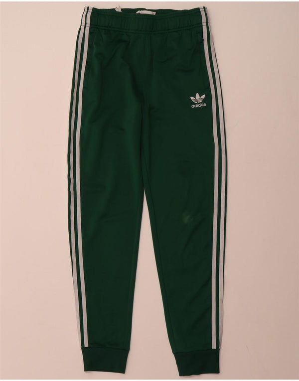 ADIDAS Pantalon de survêtement garçon Joggers 13-14 ans Vert Polyester