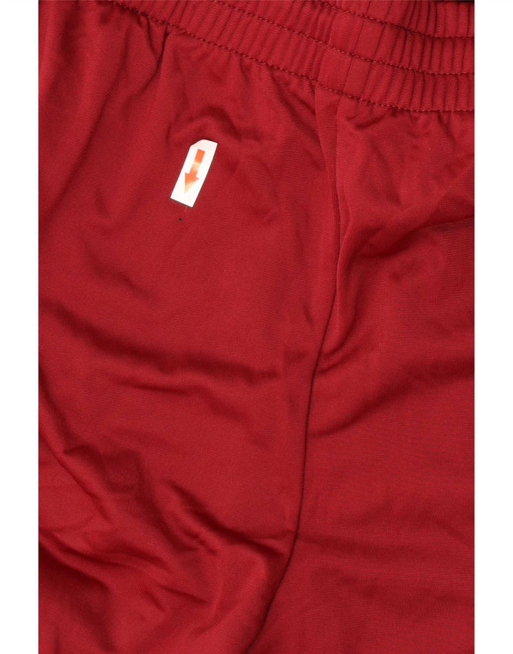 Adidas Pantalon de survêtement pour homme Large Polyester Bordeaux
