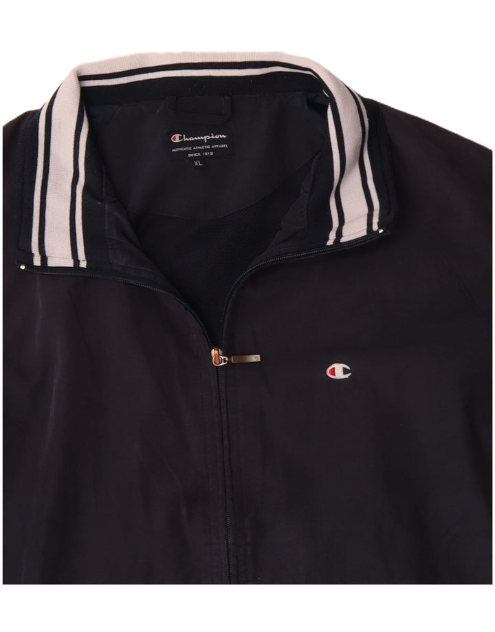 Champion Veste de survêtement pour homme XL Bleu marine Polyester