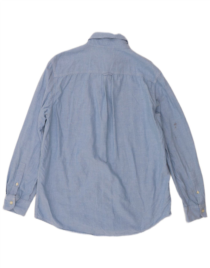 Chaps Chemise Homme Bleu Moyen Coton