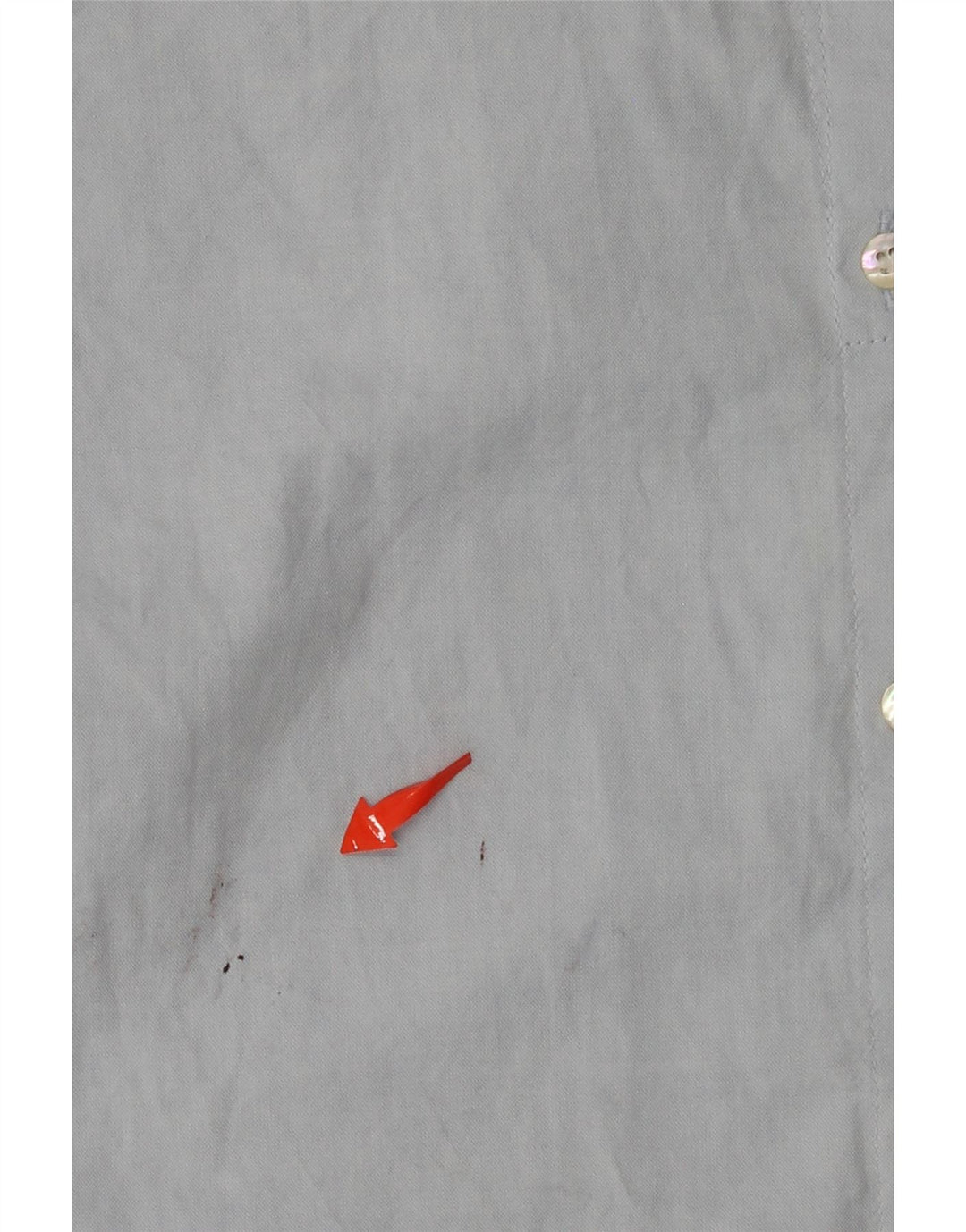 LEVI'S Chemise Femme UK 14 Bleu Moyen Coton