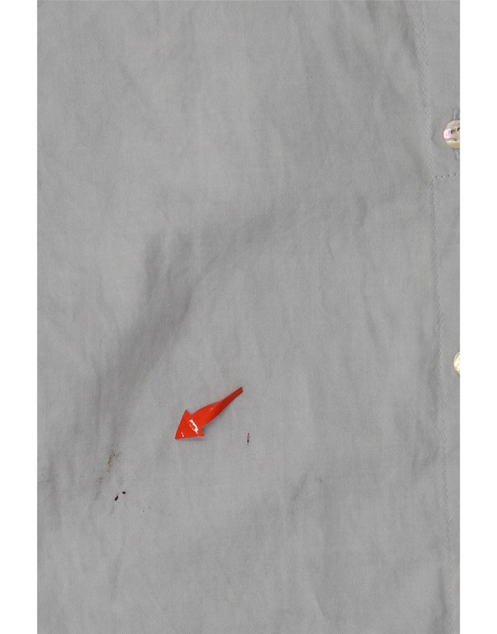 LEVI'S Chemise Femme UK 14 Bleu Moyen Coton