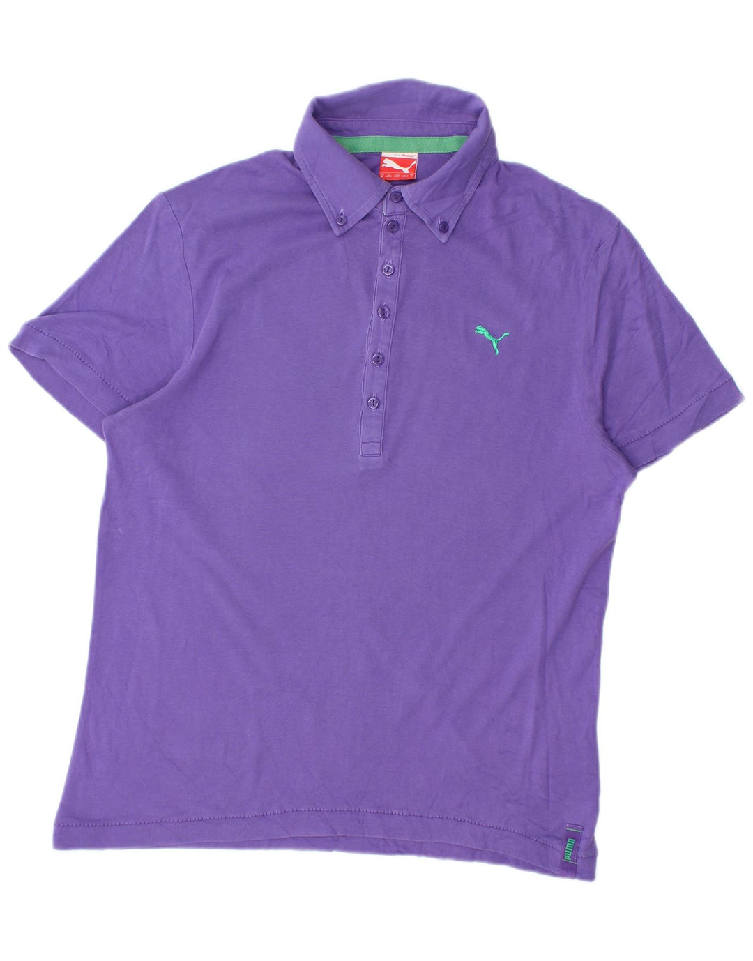 Puma Polo Homme Violet Moyen Coton
