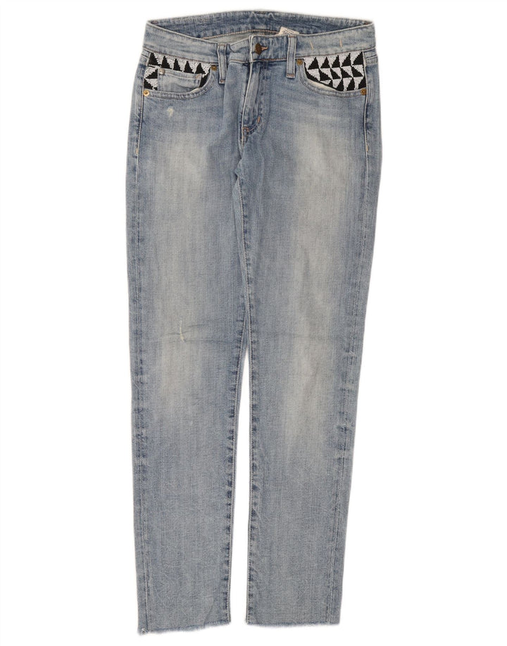 RALPH LAUREN Jean Slim Femme W27 L28 Bleu Coton