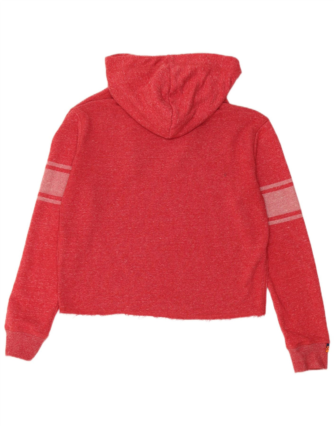 Superdry Pull à capuche surdimensionné Osaka Graphic pour femme UK 10 Small Rouge