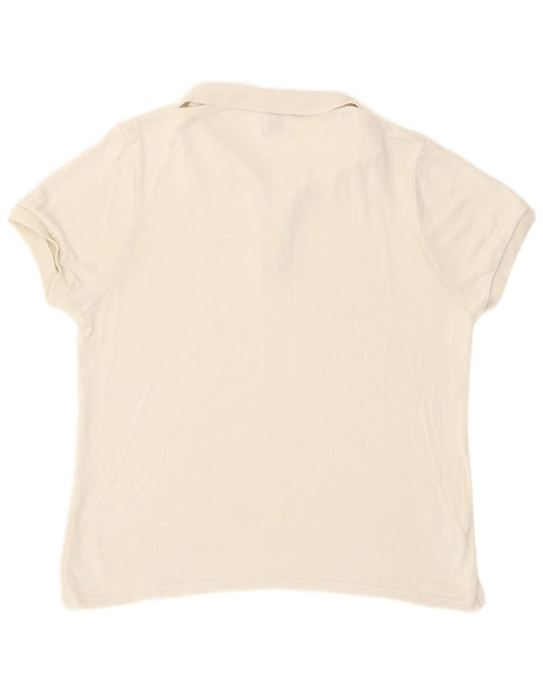Polo Femme Zara UK 12 Beige Moyen