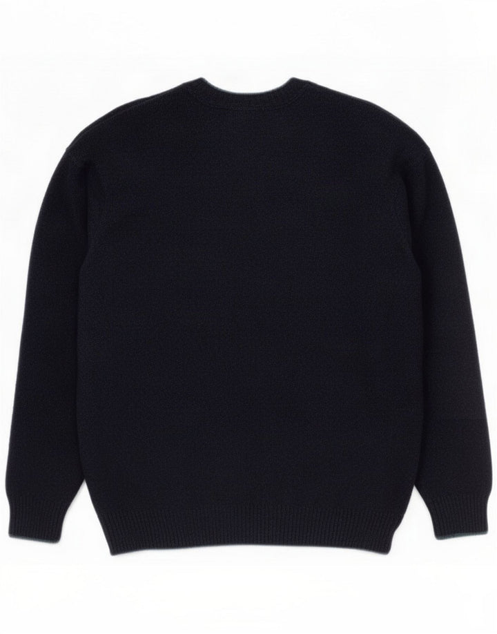 Marks & Spencer Pull à col rond St. Michael pour homme Bleu marine moyen
