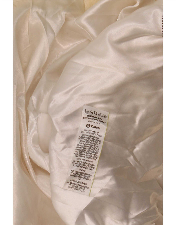 Marks & Spencer Veste utilitaire à capuche pour femme UK 16 Large Blanc cassé