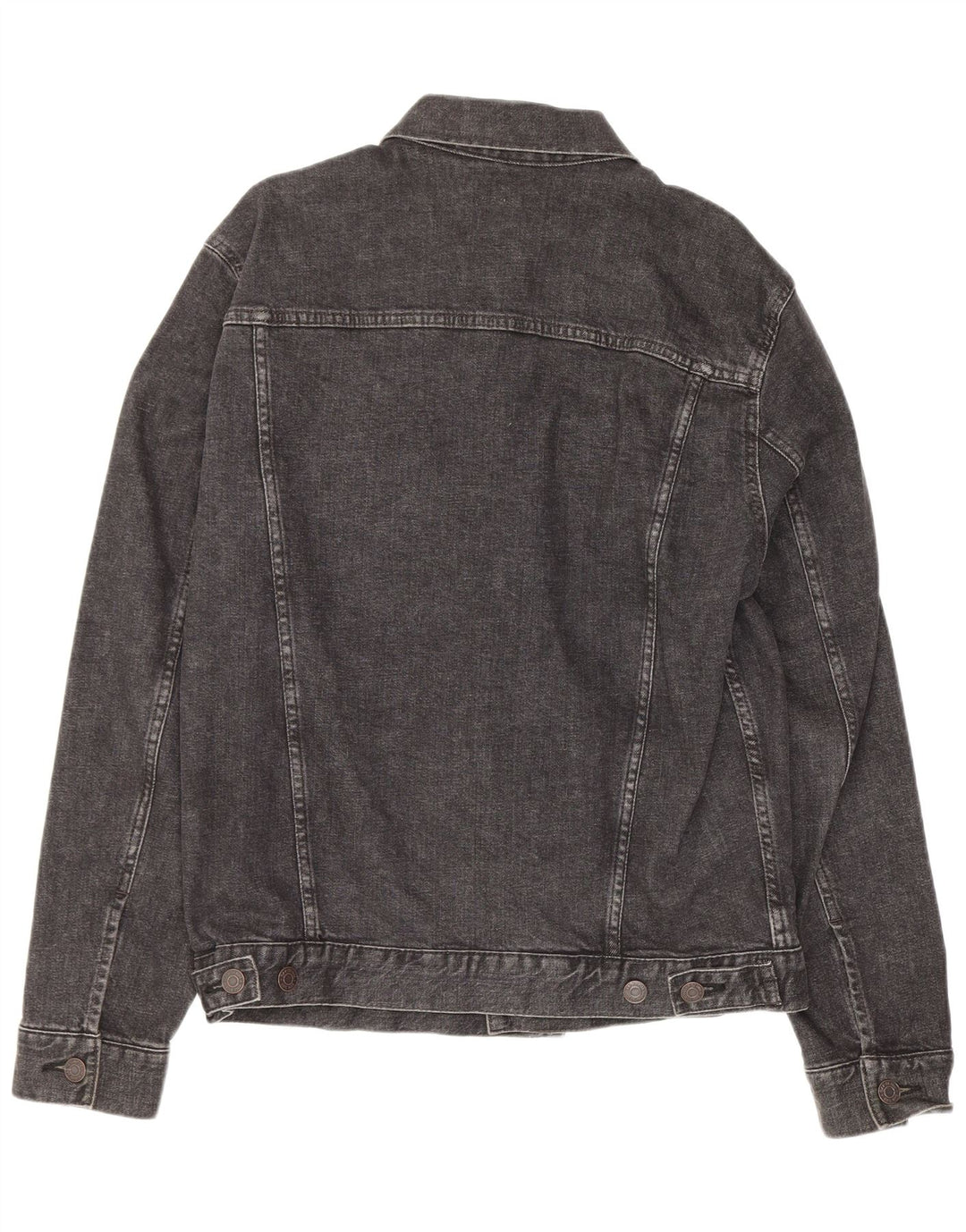 Gap Veste en Jean Homme UK 34 XS Gris Coton