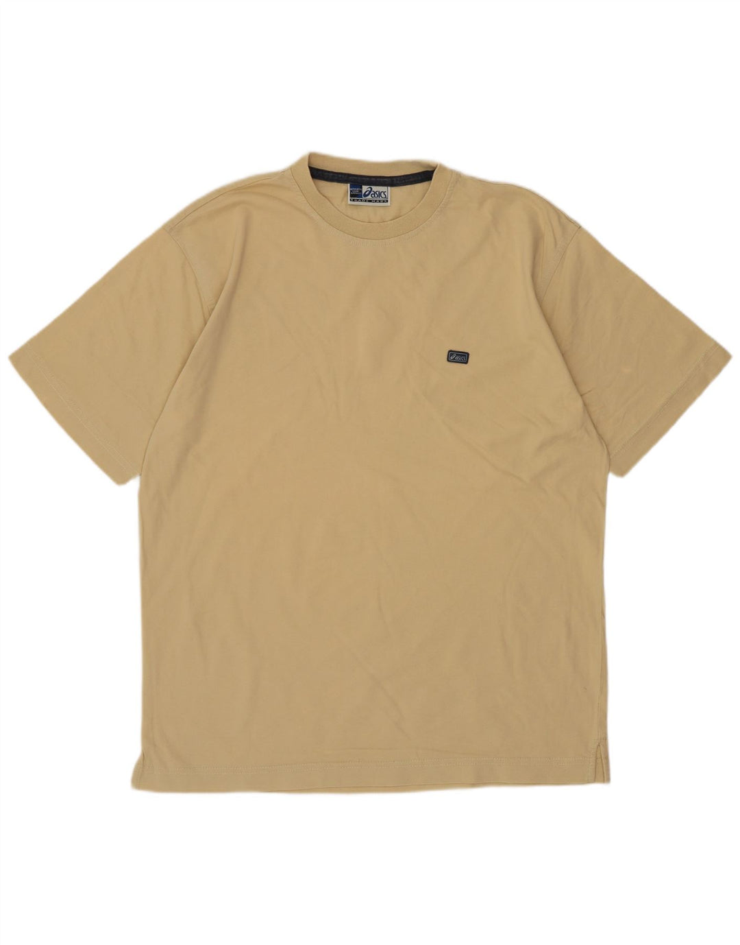 Asics T-Shirt Homme Jaune Moyen Coton