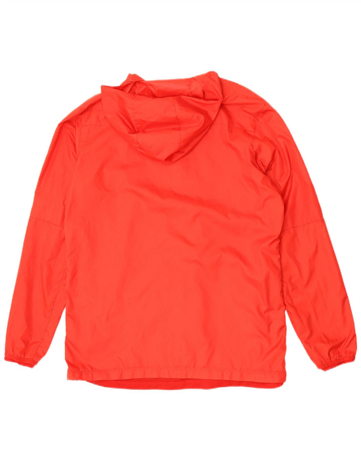 Nike Veste de pluie à capuche pour homme UK 40 Large Rouge Polyester