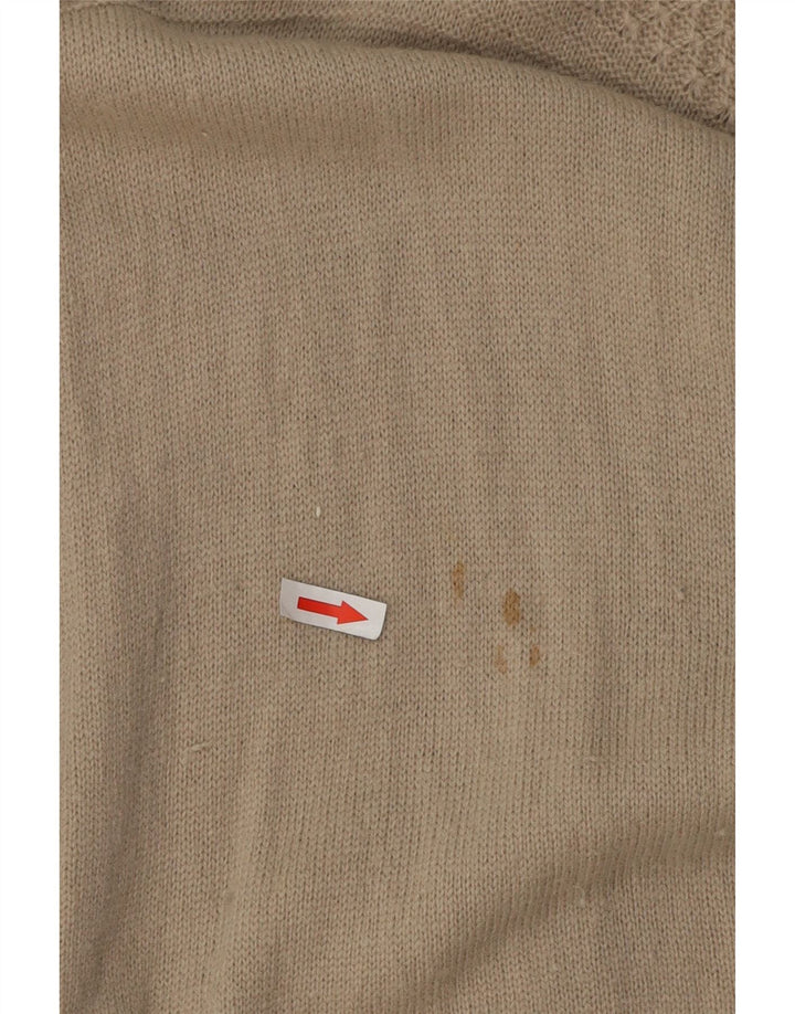 Crew Clothing Pull à col boutonné pour homme XL Gris laine d'agneau