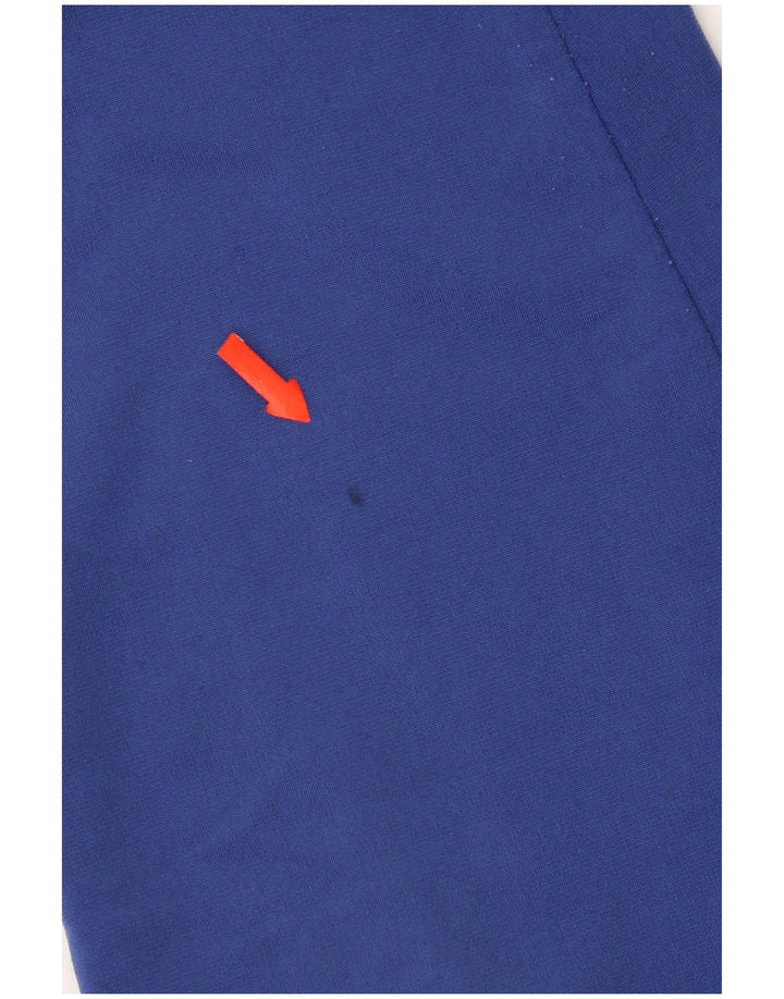 Diadora Pantalon De Survêtement Graphique Bleu Moyen Polyester Colorblock Homme