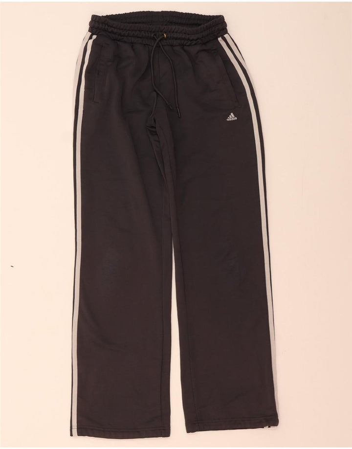 ADIDAS Pantalon de survêtement pour femme UK 12 Medium Noir Polyester