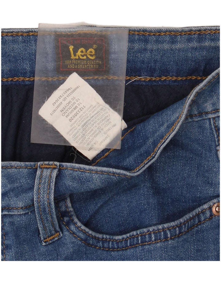 LEE Jupe en jean pour femme US 10 Large W32 Bleu Coton