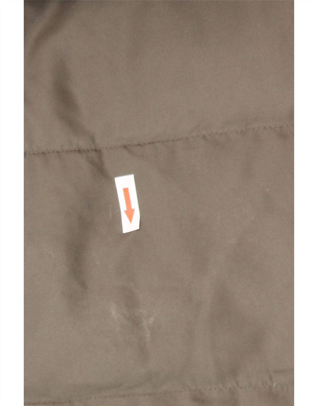 Michael Kors Manteau rembourré à capuche pour femme UK 14 Medium Kaki Polyester Hiver