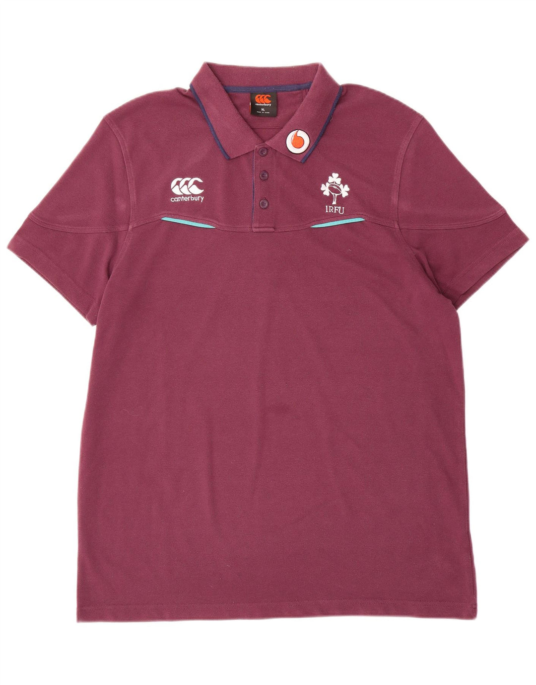 CANTERBURY Polo IRFU Homme XL Violet Polyester