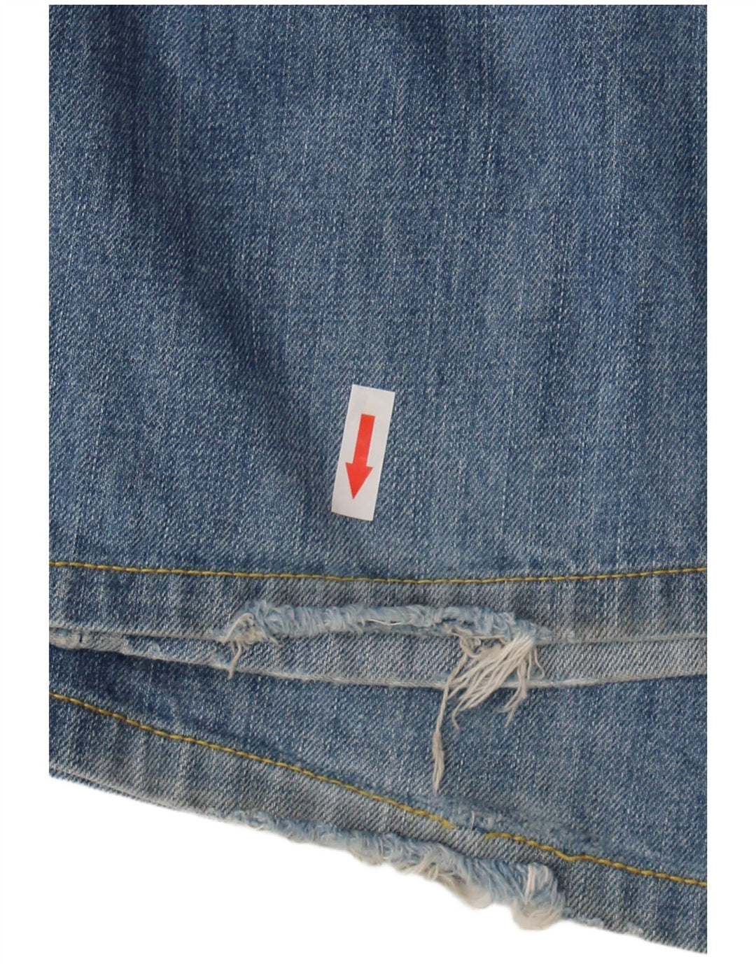 Replay Jean droit effet vieilli W34 L30 bleu coton pour homme