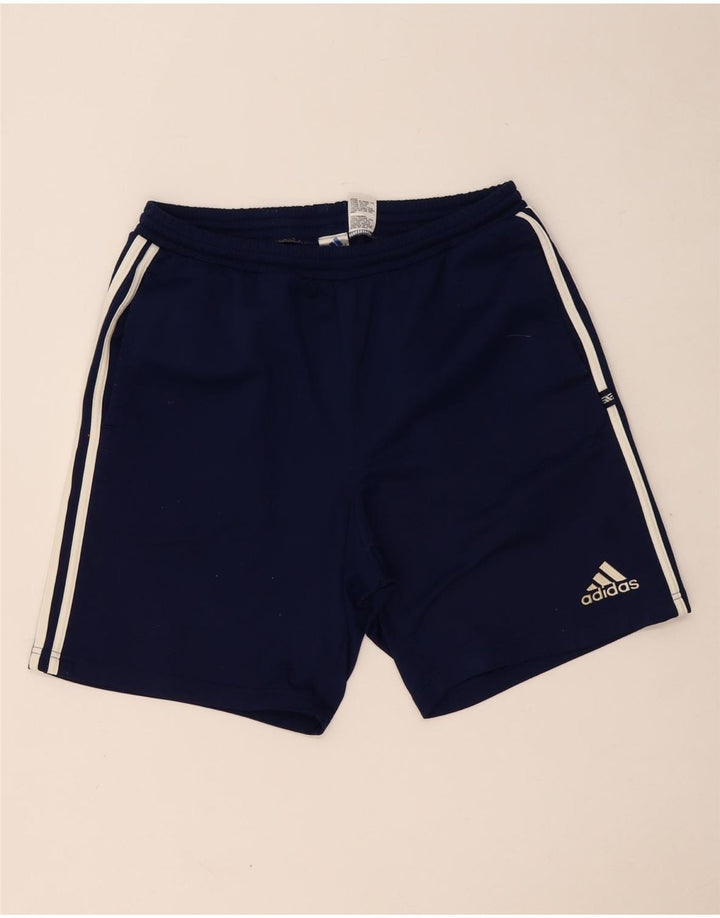 ADIDAS Short de sport pour hommes, grand, bleu marine, polyester