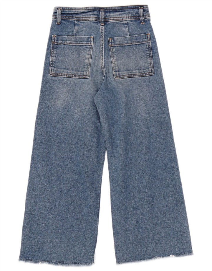 Jean large fille ZARA 9-10 ans W24 L22 Bleu