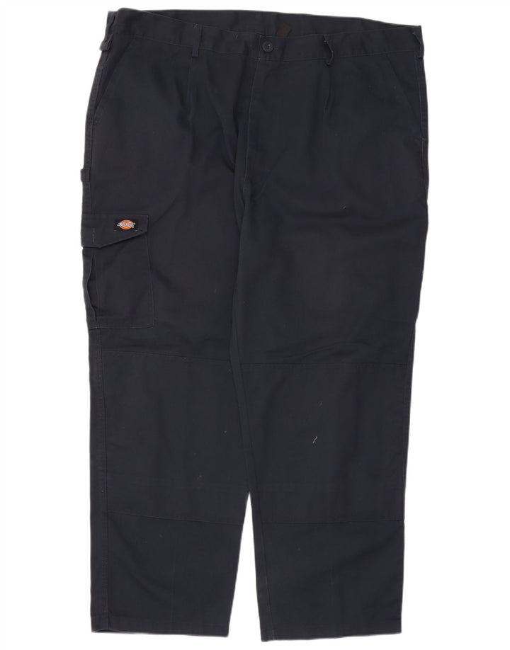 Dickies Pantalon Cargo Droit Homme W44 L28 Bleu Marine Polyester