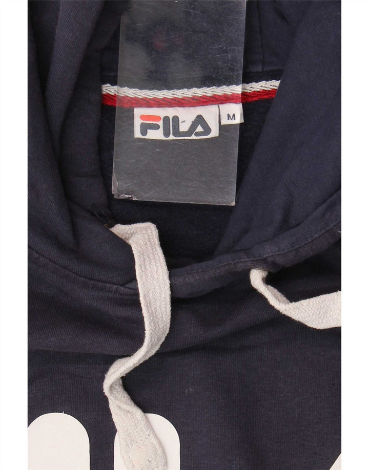Fila Pull à Capuche Graphique Homme Bleu Marine Moyen