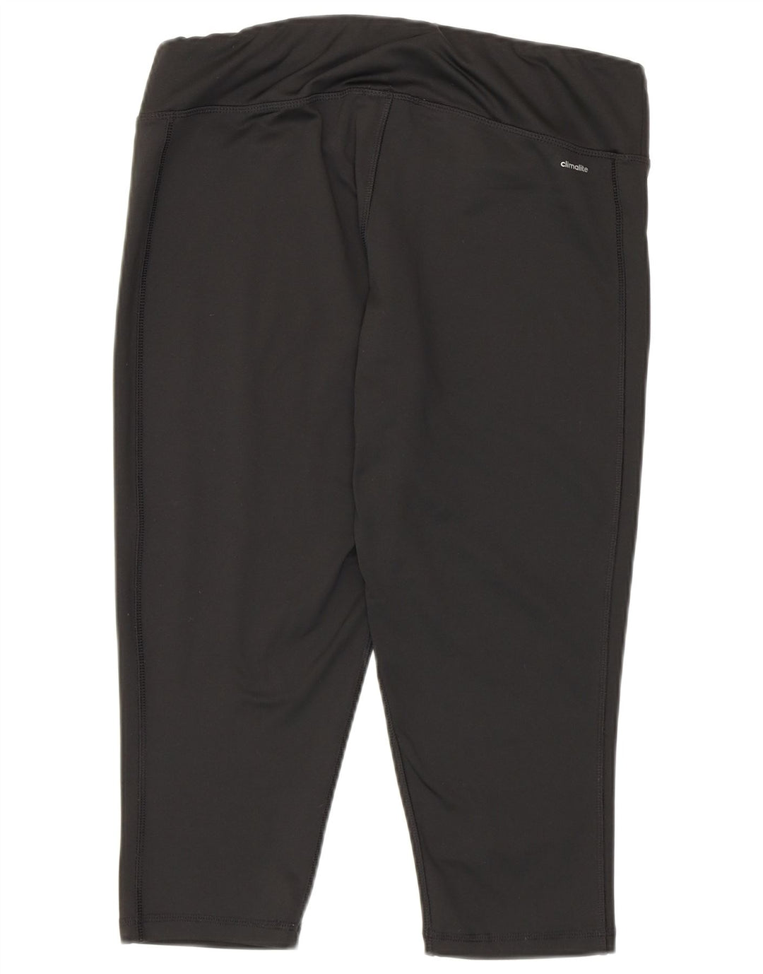 Adidas Climalite Capri Leggings UK 16/18 Large Noir Polyester
