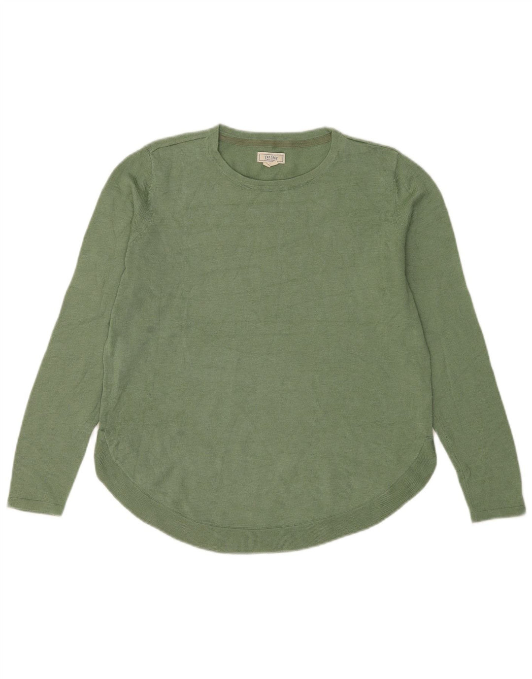 Fat Face Pull col bateau pour femme UK 12 Vert moyen Polyester