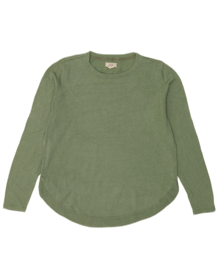 Fat Face Pull col bateau pour femme UK 12 Vert moyen Polyester
