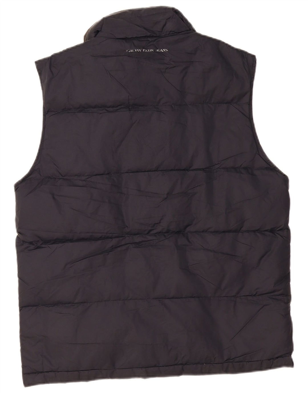 CALVIN KLEIN JEANS Gilet rembourré pour homme UK 38 Bleu marine moyen Polyamide
