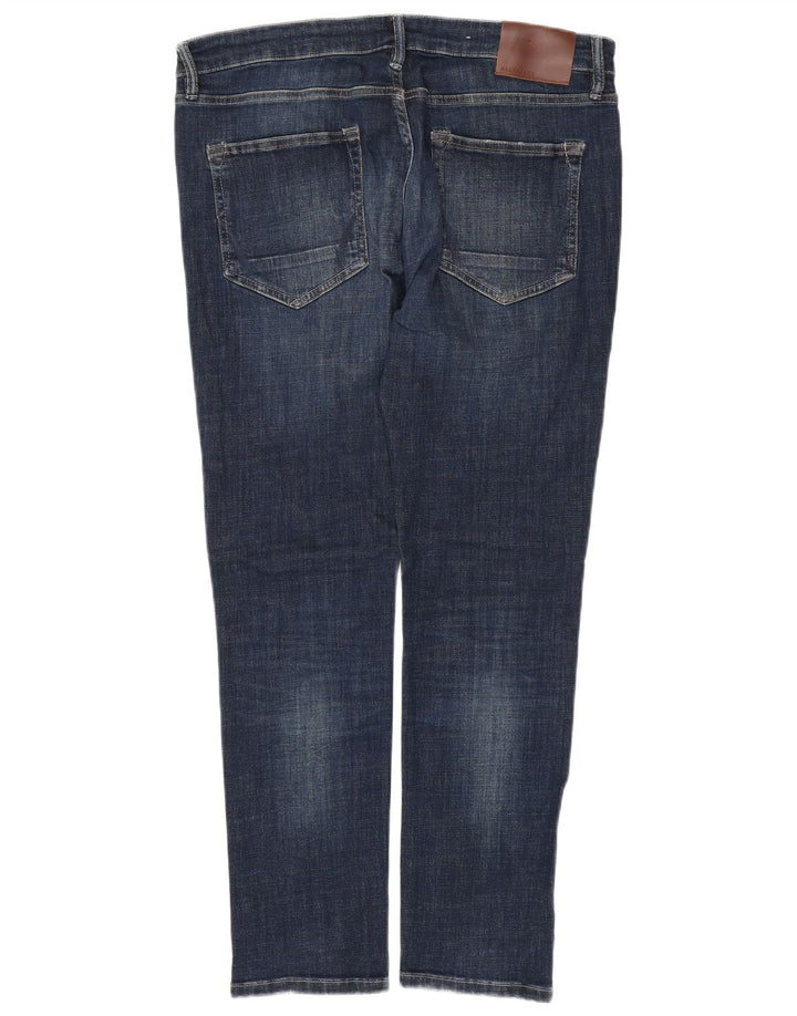 ALL SAINTS Jean Slim Homme W34 L30 Bleu Marine Coton