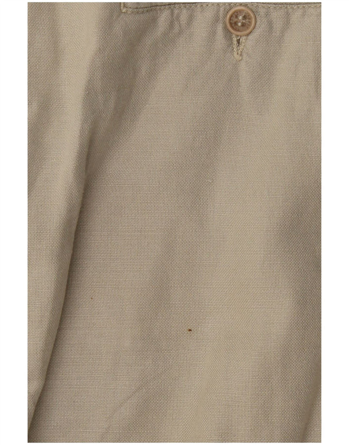 VALENTINO JEANS Pantalon décontracté droit pour homme IT 56 3XL W38 L34 Beige