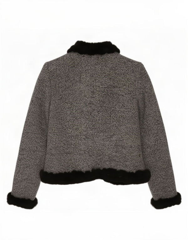 Gai Mattiolo Veste Blazer Femme IT 44 Laine Gris Moyen