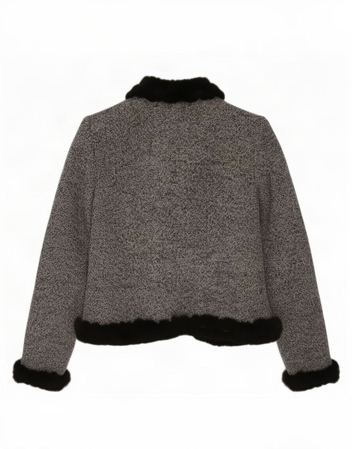 Gai Mattiolo Veste Blazer Femme IT 44 Laine Gris Moyen