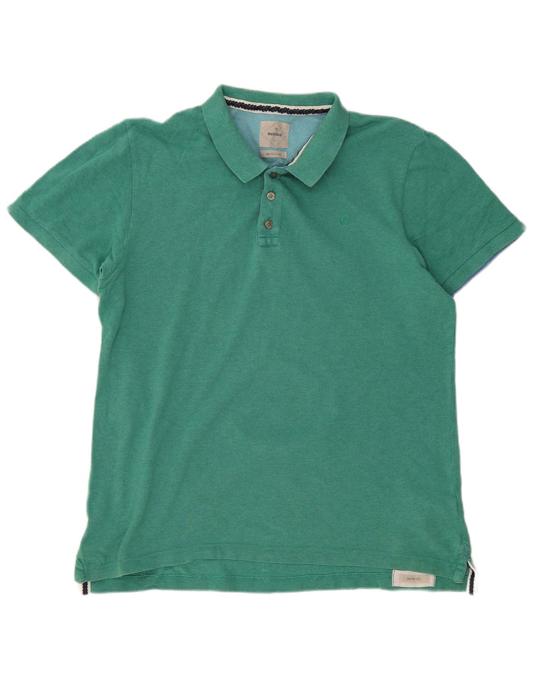 WHITE STUFF Polo Homme Large Vert Coton
