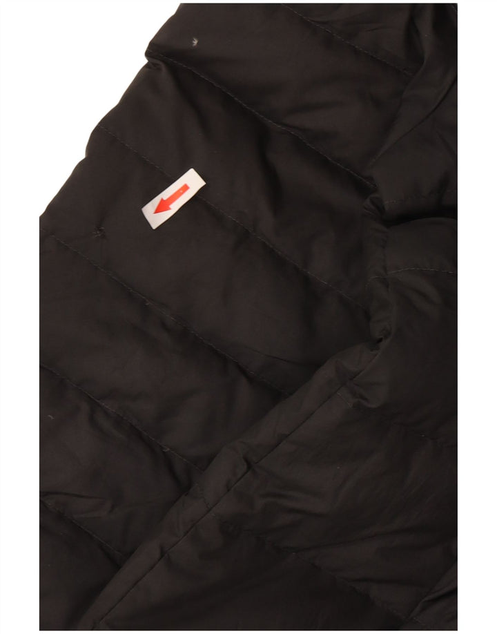 Nike Veste matelassée à capuche pour femme UK 12 Gris moyen
