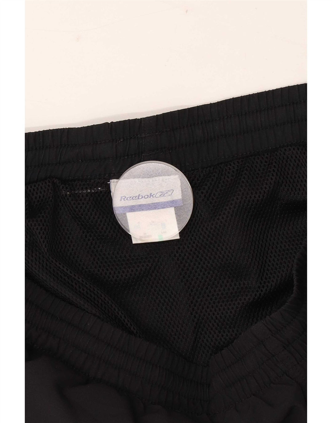 Reebok Short de Bain Homme Noir Moyen Polyester