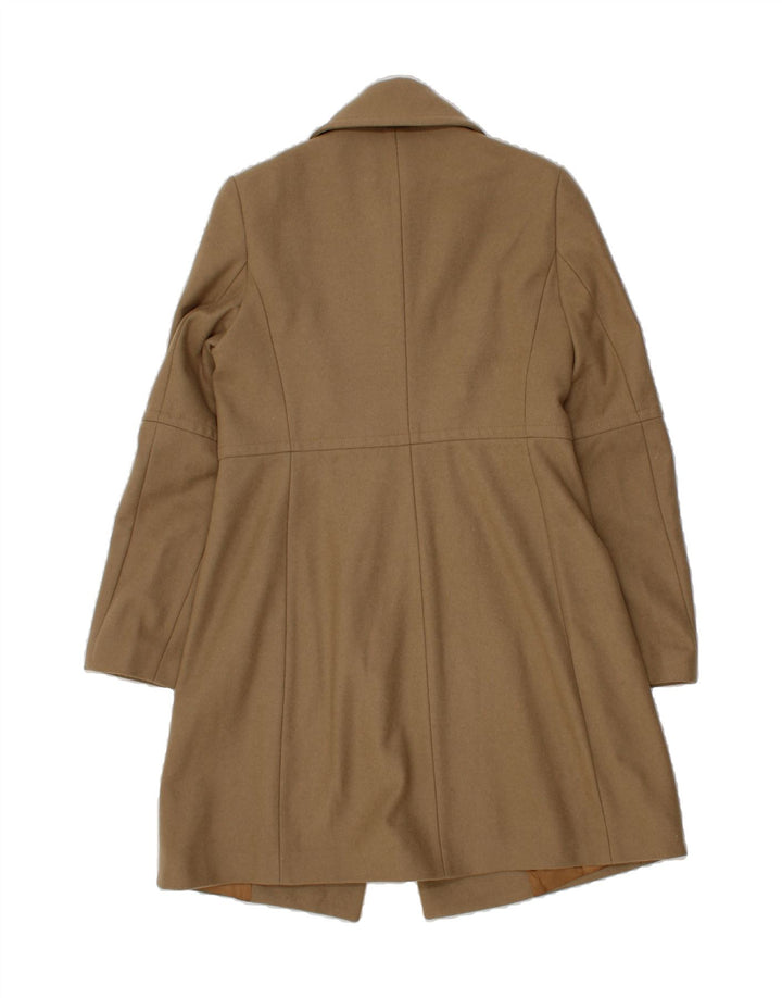 BENETTON Womens Overcoat IT 44 Medium Brown Wool Vintage Benetton and Second-Hand Benetton from Messina Hembry 