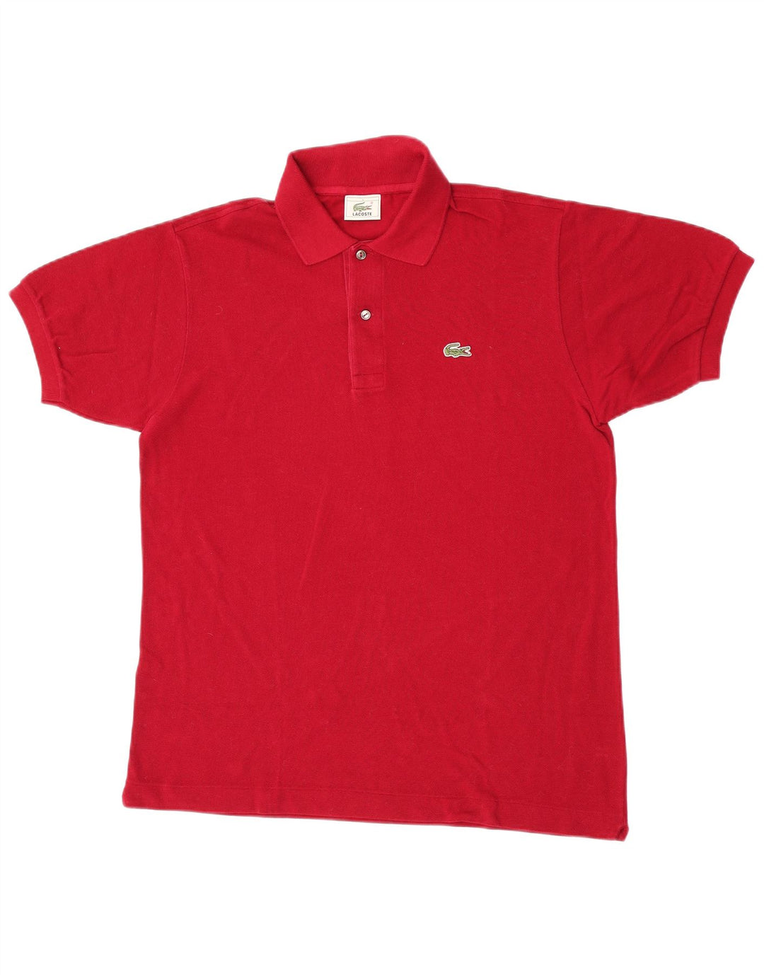 Lacoste Polo Homme Taille 4 Coton Rouge Moyen