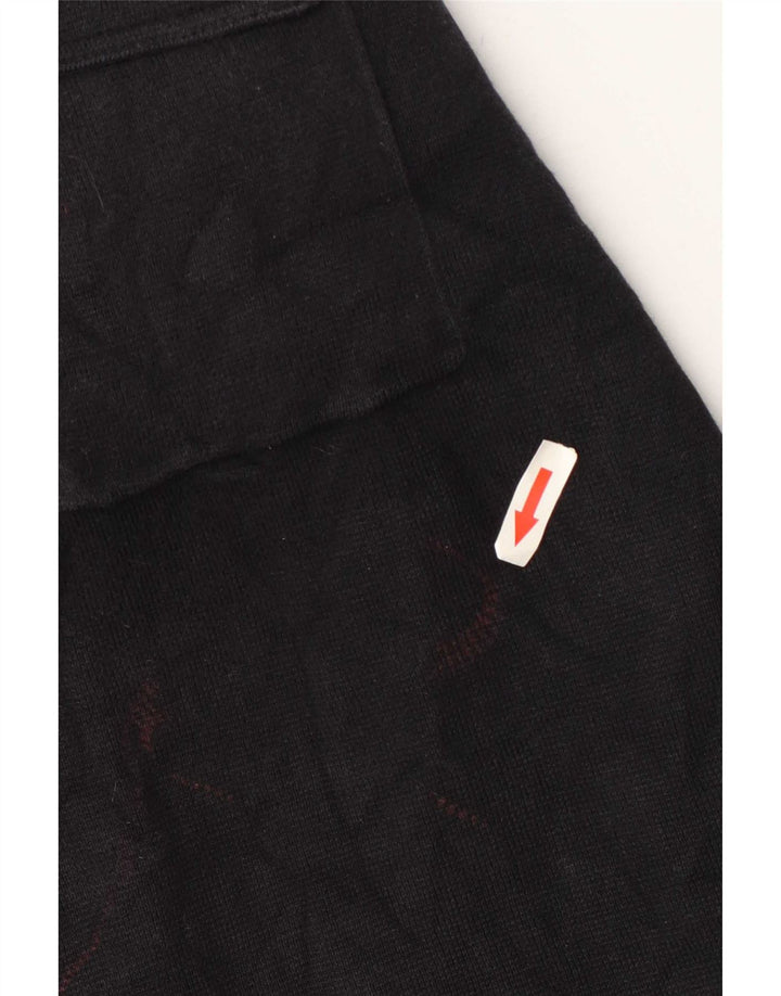 Marks & Spencer Cardigan pour homme en coton noir Taille L