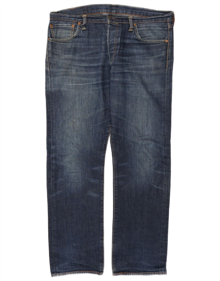 LEVI'S Jean Droit 501 Homme W34 L30 Bleu Coton