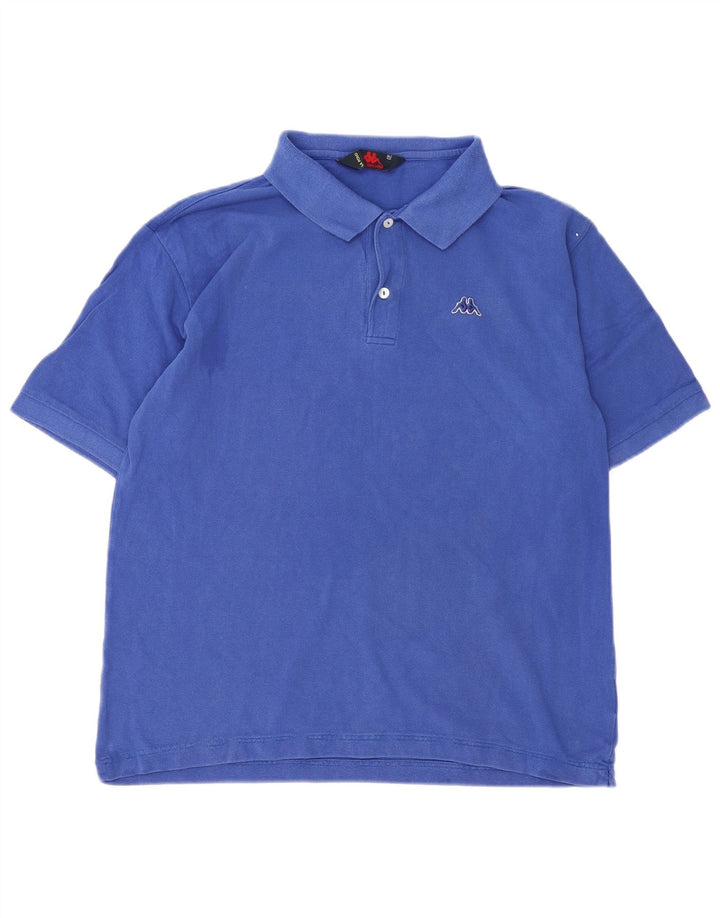 Kappa Polo Homme XL Bleu Coton