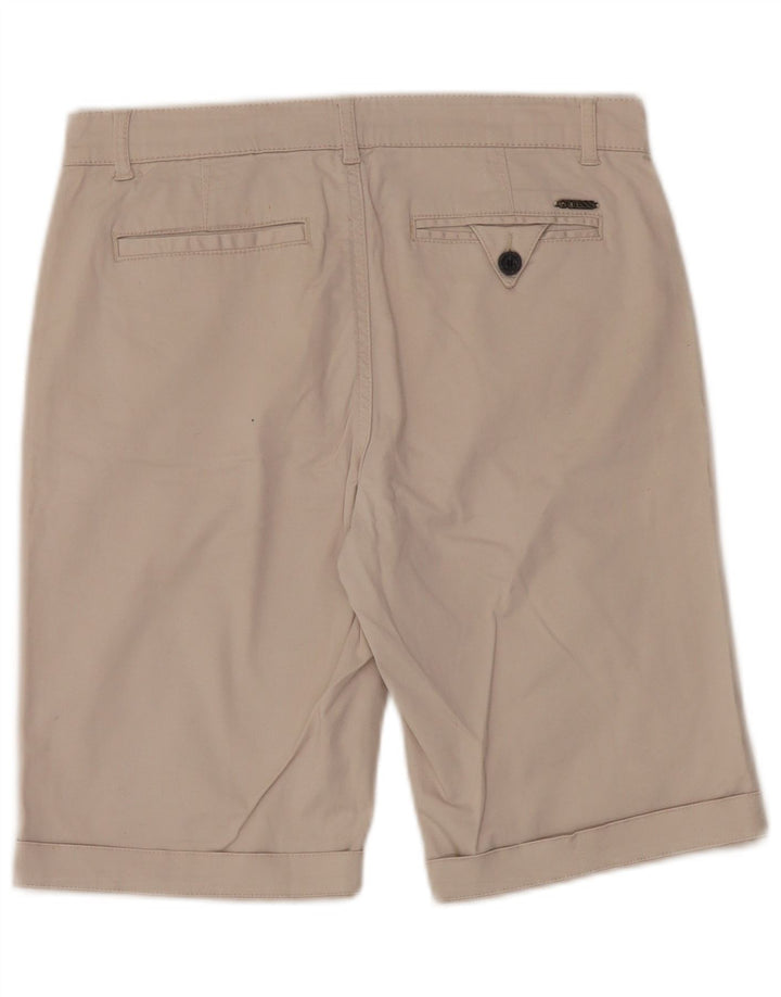 Guess Short Chino Garçon 15-16 ans XL W30 Coton Beige