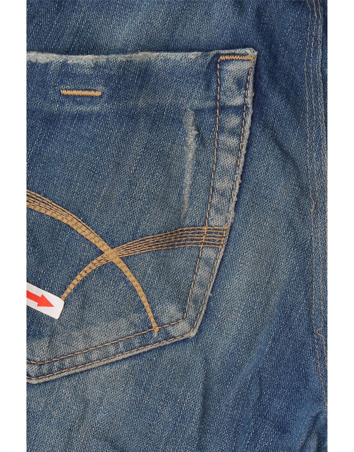 GAS Jean Slim Femme W32 L29 Bleu Coton