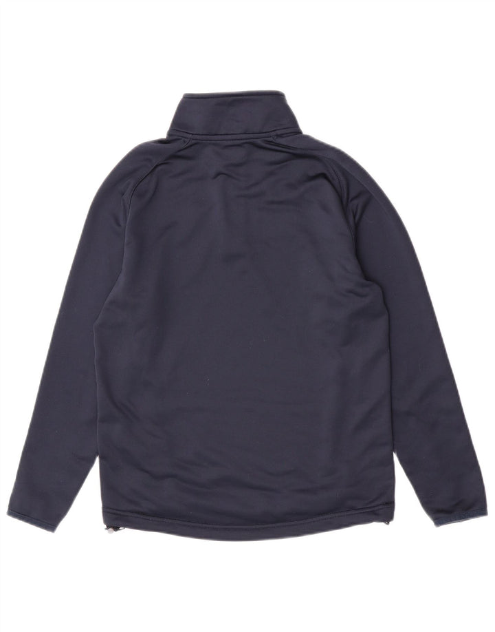 Canterbury Sweat-shirt col zippé garçon 11-12 ans Bleu marine Polyester