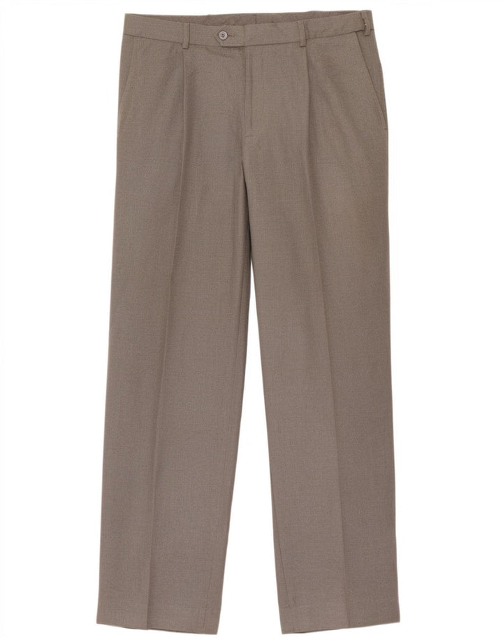 Marks & Spencer Pantalon de costume pour homme W36 L31 Gris Polyester