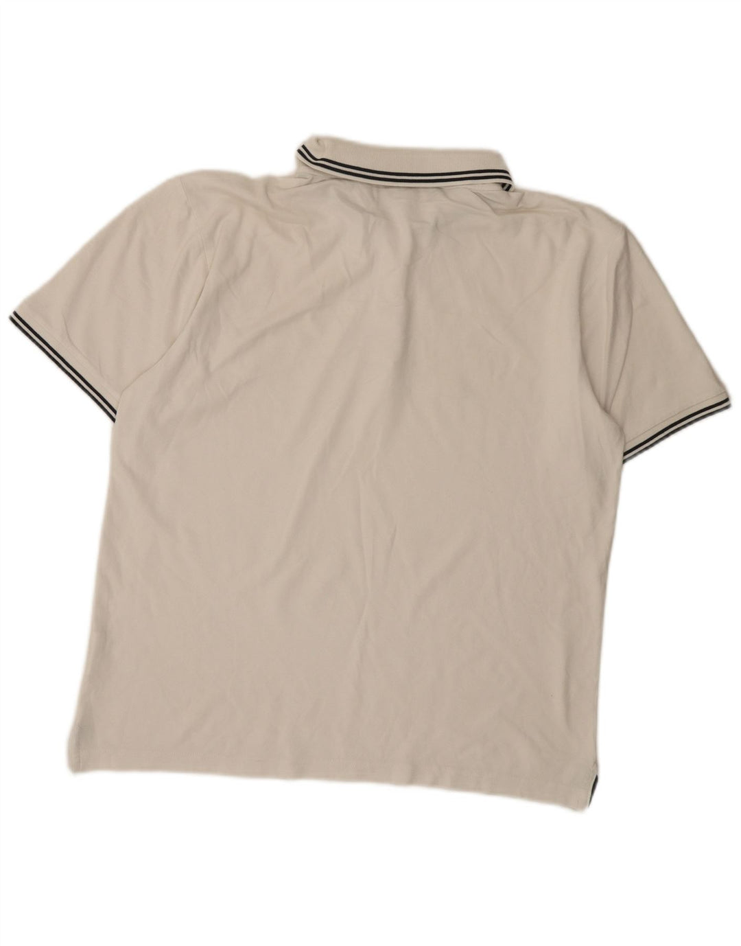 Champion Polo Homme Blanc Moyen Coton